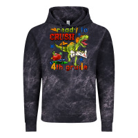 Cloud Black ready to crush 4th grade Vintage Hoodie - BundleAndBundleShop