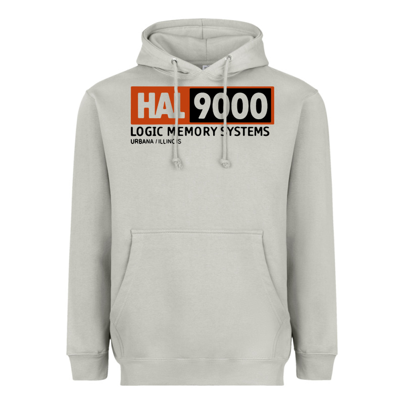 Hal 9000 Logic Memory Systems Urbana Illinois Heavyweight Hoodie by artisFamous | Teevron