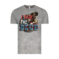 Cloud Rock I back the blue Vintage Tee - FaDigitalArtStudio