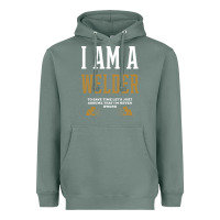 Sage I Am A WELDER - WELDER Job Gift Funny Heavyweight Hoodie - artisFamous