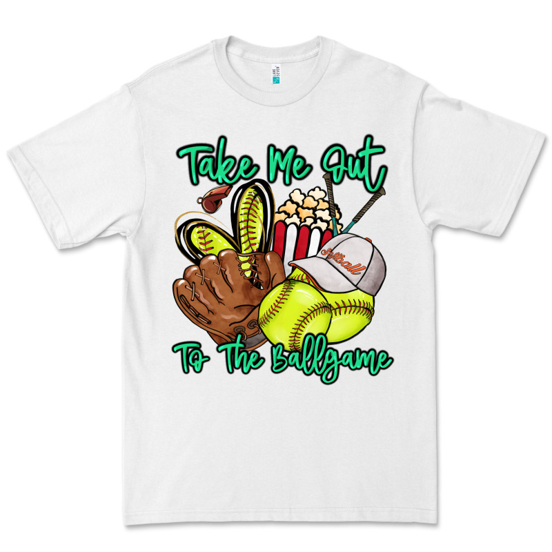 Take Me Out To The Ballgame Premium Tee by HowdyJamesFarm | Teevron