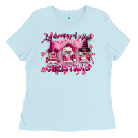 I'm Dreaming Of A Pink Christmas Ladies Tee | Teevron