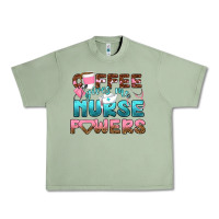 Oil Green coffee gives me nurse powers bbs Urban Heavy Tee - BundleAndBundleShop