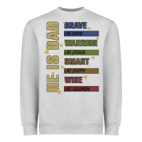 Heather Grey bible verses Heavyweight Sweatshirt - JahusDesignShop