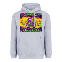 Heather Grey mardi gras truck tumbler Heavyweight Hoodie - JahusDesignShop