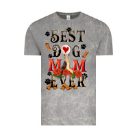Cloud Rock Best dog mom ever Mother's Day Vintage Tee - FaDigitalArtStudio