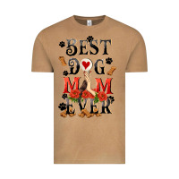 Vintage Camel Best dog mom ever Mother's Day Vintage Tee - FaDigitalArtStudio