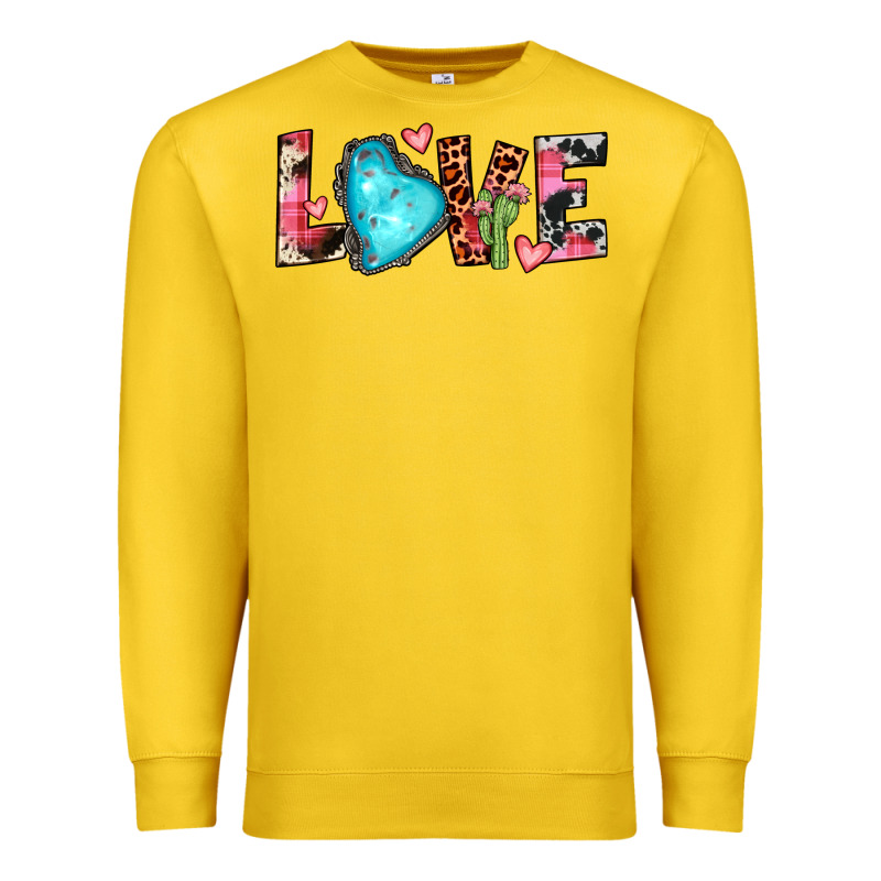 Gemstone Love Premium Sweatshirt by JahusDesignShop | Teevron