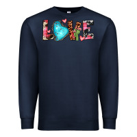 Navy gemstone love Premium Sweatshirt - JahusDesignShop
