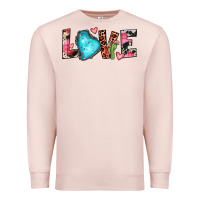 Pale Pink gemstone love Premium Sweatshirt - JahusDesignShop