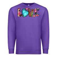 Purple gemstone love Premium Sweatshirt - JahusDesignShop