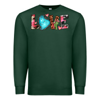 Sports Green gemstone love Premium Sweatshirt - JahusDesignShop