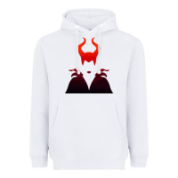 White maleficent Heavyweight Hoodie - artisFamous