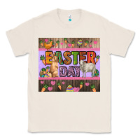Natural Easter day farm animals tumbler Classic Tee - HowdyJamesFarm