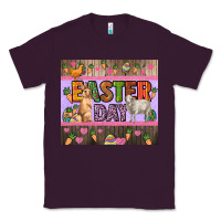 Plum Easter day farm animals tumbler Classic Tee - HowdyJamesFarm