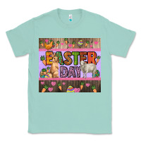 Seafoam Easter day farm animals tumbler Classic Tee - HowdyJamesFarm