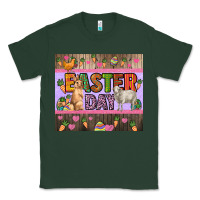 Sports Green Easter day farm animals tumbler Classic Tee - HowdyJamesFarm