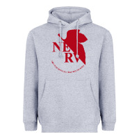 Heather Grey nerv  evangelion Heavyweight Hoodie - artisFamous