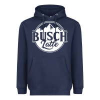 Navy vintage busch light Heavyweight Hoodie - artisFamous