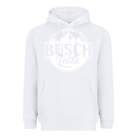 White vintage busch light Heavyweight Hoodie - artisFamous