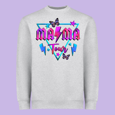 Mama Tour Front Heavyweight Sweatshirt Designed By Jahusdesignshop