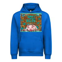 Cobalt whats shakin bacon baby pig Urban Hoodie - RanaPortraitStore