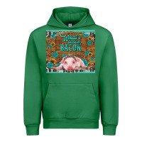 Emerald whats shakin bacon baby pig Urban Hoodie - RanaPortraitStore