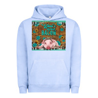 Pigment Grape Ice whats shakin bacon baby pig Urban Hoodie - RanaPortraitStore