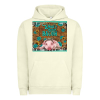 Pigment Pistachio whats shakin bacon baby pig Urban Hoodie - RanaPortraitStore