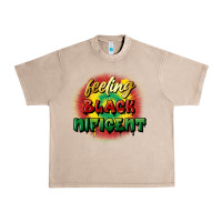 French Oak feeling blacknificent Urban Heavy Tee - FaDigitalArtStudio