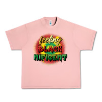 Salmon feeling blacknificent Urban Heavy Tee - FaDigitalArtStudio