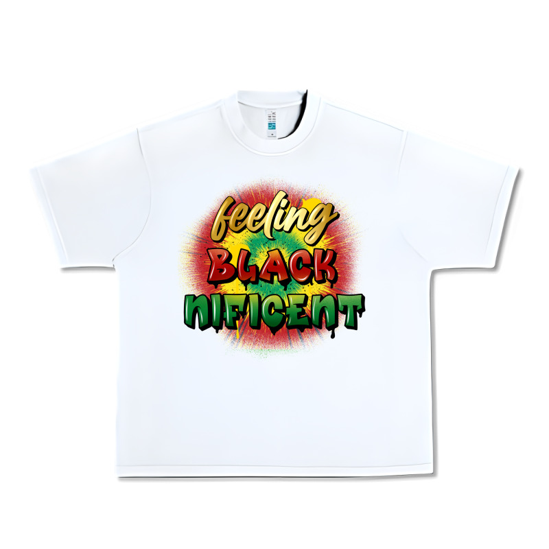 Feeling Blacknificent Urban Heavy Tee by FaDigitalArtStudio | Teevron
