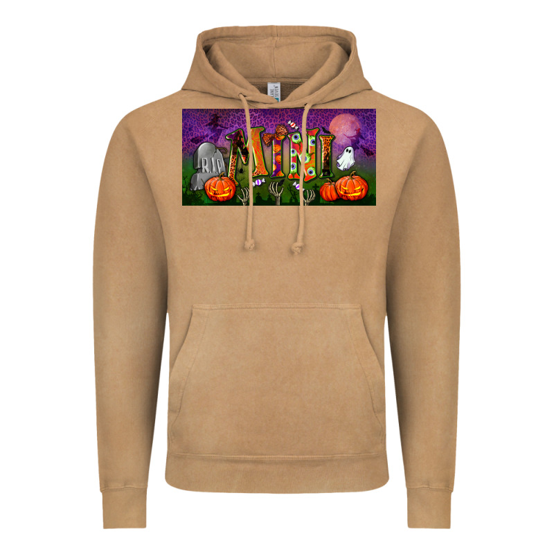 Halloween Mini License Plate Vintage Hoodie by BundleAndBundleShop | Teevron