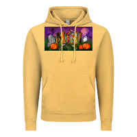 Vintage Mustard halloween mini license plate Vintage Hoodie - BundleAndBundleShop