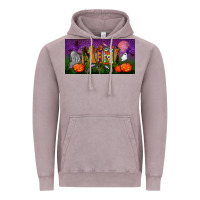 Vintage Zinc halloween mini license plate Vintage Hoodie - BundleAndBundleShop