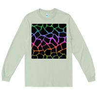 Matcha giraffe glitter seamless pattern Long Sleeve Tee - BundleAndBundleShop