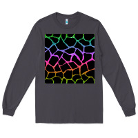 Smoke giraffe glitter seamless pattern Long Sleeve Tee - BundleAndBundleShop