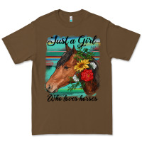 Cacao just a girl who loves horseshoe Premium Tee - RanaPortraitStore