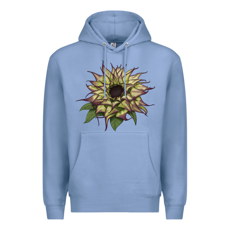 Sun   Fill Purple Sunflower Premium Hoodie by LillyAllenDesigns | Teevron