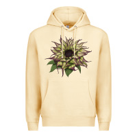 Pina Colada sun   fill purple sunflower Premium Hoodie - LillyAllenDesigns