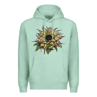 Seafoam sun   fill purple sunflower Premium Hoodie - LillyAllenDesigns