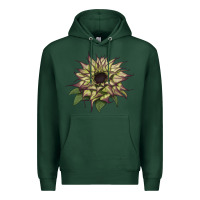 Sports Green sun   fill purple sunflower Premium Hoodie - LillyAllenDesigns