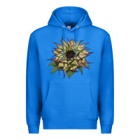 True Royal sun   fill purple sunflower Premium Hoodie - LillyAllenDesigns
