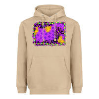 Mushroom mardi gras background Heavyweight Hoodie - JahusDesignShop
