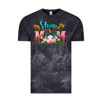 Cloud Black Show mom pig Mother's Day Vintage Tee - FaDigitalArtStudio