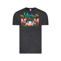 Vintage Black Show mom pig Mother's Day Vintage Tee - FaDigitalArtStudio
