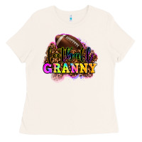 Bone football granny Ladies Tee - OliviaCreatesArt