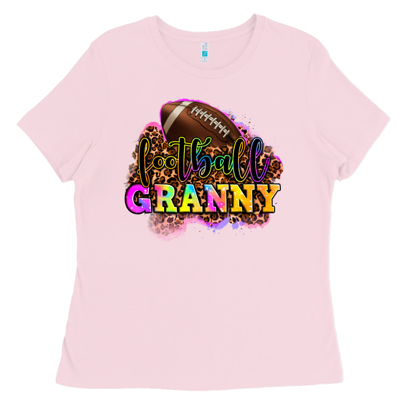 Football Granny Ladies Tee by OliviaCreatesArt | Teevron