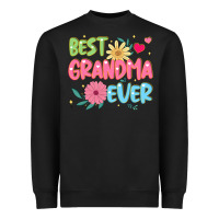 Black best grandma ever Heavyweight Sweatshirt - JahusDesignShop