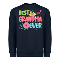 Navy best grandma ever Heavyweight Sweatshirt - JahusDesignShop